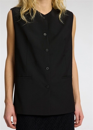 Abbi vest Black Selected Femme 